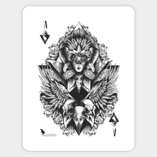 Jester Of Diamonds Sticker